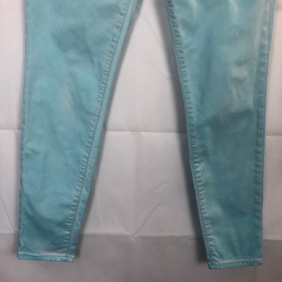 GAP Legging Jean Sky Blue Mid-Rise Wash Jeans Size 28 - Picture 8 of 13